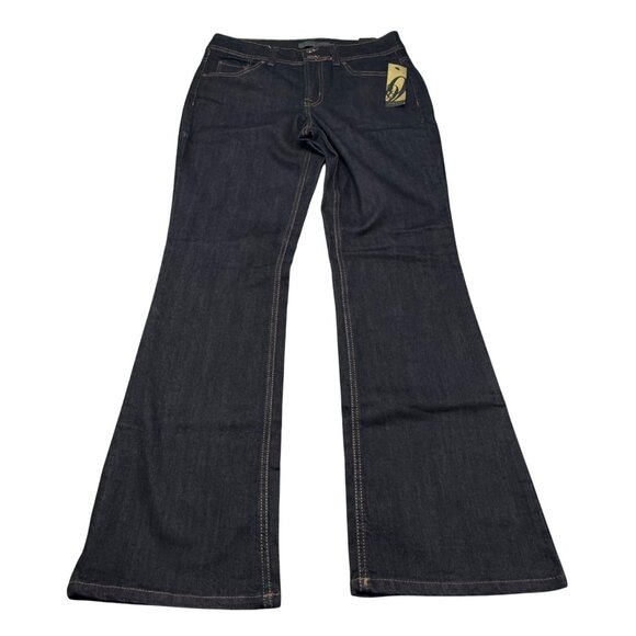 Nine West Jeans Arianna Bootcut Size 6 Waist Rinse Wash Stretch - Picture 1 of 14